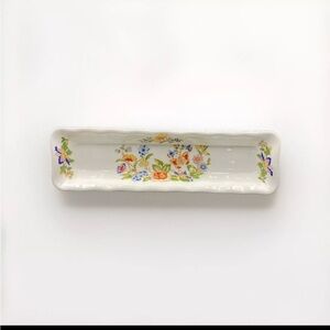 Aynsley English Fine‎ Bone China Cottage Garden Mint/Pen Tray